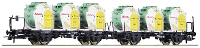 Roco 76468 H0 dubbele wagon van de DB