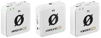 RODE Microphones Wireless ME Dual Spraakmicrofoon Dasspeld Zendmethode:Radiografisch Incl. Kabel, Incl. Windkap, Incl. Tas, Incl. Klem USB C Radiografisch Wit