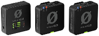 RODE Microphones Wireless PRO Draadloze microfoonset Dasspeld Zendmethode:Digitaal Incl. Kabel, Incl. Klem, Incl. Tas, Incl. Windkap Microfoon TRRS (3.5 Mm