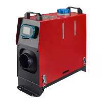 Rode tweeweg 12V diesel parkeerair heater op maat