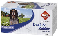Rodi Compleet Exclusive Hypoallergenic Eend/konijn #95;_800 Gr