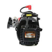 ROFUN 810241 810242 36cc Dubbele Ring Gas motor 4 Bout met Walbro1107 Carburateur NGK Bougie voor Baja LT 1/5 RC Auto