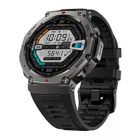 Rogbid M7 1,43 inch AMOLED display GPS kompas & barometrische hoogtemeter 5ATM waterdicht bluetooth oproep hartslag bloe