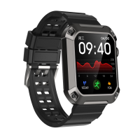 Rogbid S2 5ATM IP69K Waterdichte 1,83 inch HD scherm Bluetooth call Hartslag Bloeddruk SpO2 Monitor Fitness Tracker Outd