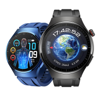 RogBid Tank M5 1.43 Inch AMOLED Display ECG + PPG Bluetooth Call Hartslag Bloeddruk Bloedzuurstofmonitor Slaap Niet inva