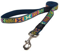 Rogz For Dogs Armed Response Lijn Voor Hond Pop Art Navy #95;_25 Mmx1,2 Mtr