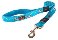Rogz For Dogs Beach Bum Lijn Voor Hond Comic Turquoise #95;_20 Mmx1,4 Mtr