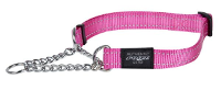 Rogz For Dogs Fanbelt Choker Voor Hond Roze 20 Mmx34 56 Cm