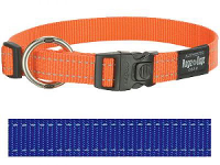 Rogz For Dogs Fanbelt Halsband Voor Hond Blauw 20 Mmx34 56 Cm