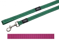 Rogz For Dogs Fanbelt Long Lijn Voor Hond Roze 20 Mmx1,8 Mtr
