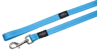 Rogz For Dogs Fanbelt Long Lijn Voor Hond Turquoise 20 Mmx1,8 Mtr
