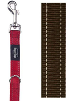 Rogz For Dogs Fanbelt Multipurpose Lijn Voor Hond Choco 20 Mmx1,6 Mtr
