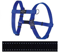 Rogz For Dogs Fanbelt Tuig Voor Hond Zwart 20 Mmx45 75 Cm