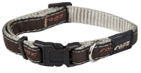 Rogz For Dogs Jellybean Halsband Voor Hond Bronze Bone 11 Mmx20 32 Cm