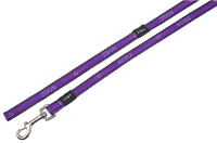 Rogz For Dogs Jellybean Lijn Voor Hond Paars Chrome 11 Mmx1,6 Mtr