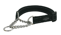 Rogz For Dogs Lumberjack Choker Voor Hond Zwart 25 Mmx43 73 Cm