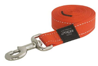 Rogz For Dogs Lumberjack Lijn Voor Hond Oranje 25 Mmx1,2 Mtr