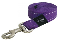 Rogz For Dogs Lumberjack Lijn Voor Hond Paars 25 Mmx1,2 Mtr