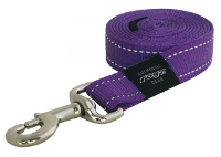 Rogz For Dogs Lumberjack Long Lijn Voor Hond Paars 25 Mmx1,8 Mtr