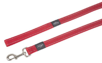 Rogz For Dogs Lumberjack Long Lijn Voor Hond Rood 25 Mmx1,8 Mtr
