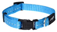 Rogz For Dogs Nitelife Halsband Voor Hond Turquoise 11 Mmx20 32 Cm