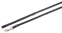 Rogz For Dogs Nitelife Lijn Voor Hond Zwart 11 Mmx1,8 Mtr