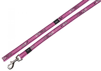 Rogz For Dogs Scooter Lijn Voor Hond Pink Bone #95;_16 Mmx1,4 Mtr