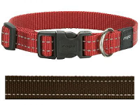 Rogz For Dogs Snake Halsband Voor Hond Choco 16 Mmx26 40 Cm