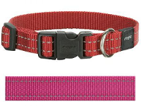 Rogz For Dogs Snake Halsband Voor Hond Roze 16 Mmx26 40 Cm