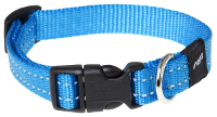 Rogz For Dogs Snake Halsband Voor Hond Turquoise 16 Mmx26 40 Cm