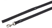 Rogz For Dogs Snake Lijn Voor Hond Long Zwart L 16 Mmx1,8 Mtr
