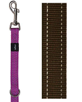 Rogz For Dogs Snake Multipurpose Lijn Voor Hond Choco #95;_16 Mmx1,6 Mtr