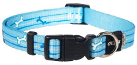 Rogz For Dogs Yoyo Yip Yap Yo Halsband Voor Hond Blue 16 Mmx28 46 Cm