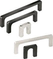 Rohde R3 12.055.01 Profielhandgreep Voor cilinderschroeven Zilver (l x b x h) 67 x 12 x 40 mm 1 stuk(s)