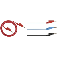 Rohde & Schwarz HZ10R Meetsnoerenset Banaanstekker 4 mm Banaanstekker 4 mm 1.00 M Rood 1 stuk(s)