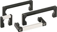 Rohde UG 04.161.01 Handgreep Voor cilinderschroeven Zilver (l x b x h) 176.5 X 12 x 40 mm 1 stuk(s)