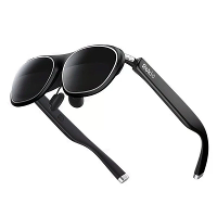 Rokid Max 2 AR bril 3D gamingweergave Slim apparaat 50° FOV 160'' 120Hz Micro OLED scherm 2 Near ear directionele luidsp