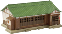 Rokuhan 7297207 Z Huis met groen metalen dak