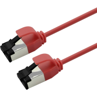 Roline 21.15.3224 RJ45 Netwerkkabel, patchkabel CAT 8.1 U/FTP 1.5 M Rood 1 stuk(s)