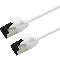Roline 21.15.3272 RJ45 Netwerkkabel, patchkabel CAT 8.1 U/FTP 0.5 M Wit 1 stuk(s)