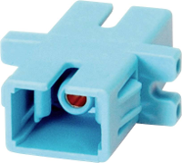 Roline 21.17.0075 Adapter voor glasvezelkabels Turquoise 1 stuk(s)