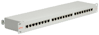 Roline 24 poorten Netwerkpatchpaneel 483 mm (19) CAT 5e 1 HE Grijs