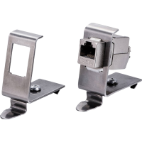 ROLINE DIN rail adapter, leeg, voor 1 keystone