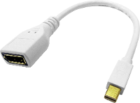 ROLINE DisplayPort Adapter, DP Female   Mini DP Male