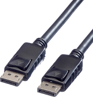 ROLINE DisplayPort Kabel, DP M/M, zwart, 1 m
