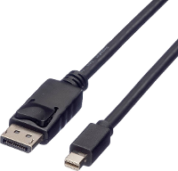ROLINE DisplayPort kabel, DP M   Mini DP M, zwart, 3 m