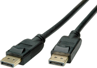 ROLINE DisplayPort Kabel, DP v1.3/V1.4, M/M, zwart, 2 m