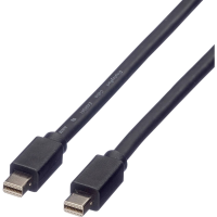 ROLINE DisplayPort kabel, Mini DP M   Mini DP M, zwart, 2 m