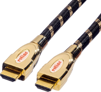 ROLINE GOLD HDMI Ultra HD kabel met ethernet, M/M , 1,5 m