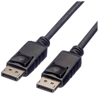 ROLINE GREEN DisplayPort Kabel, DP M/M, , zwart, 5 m